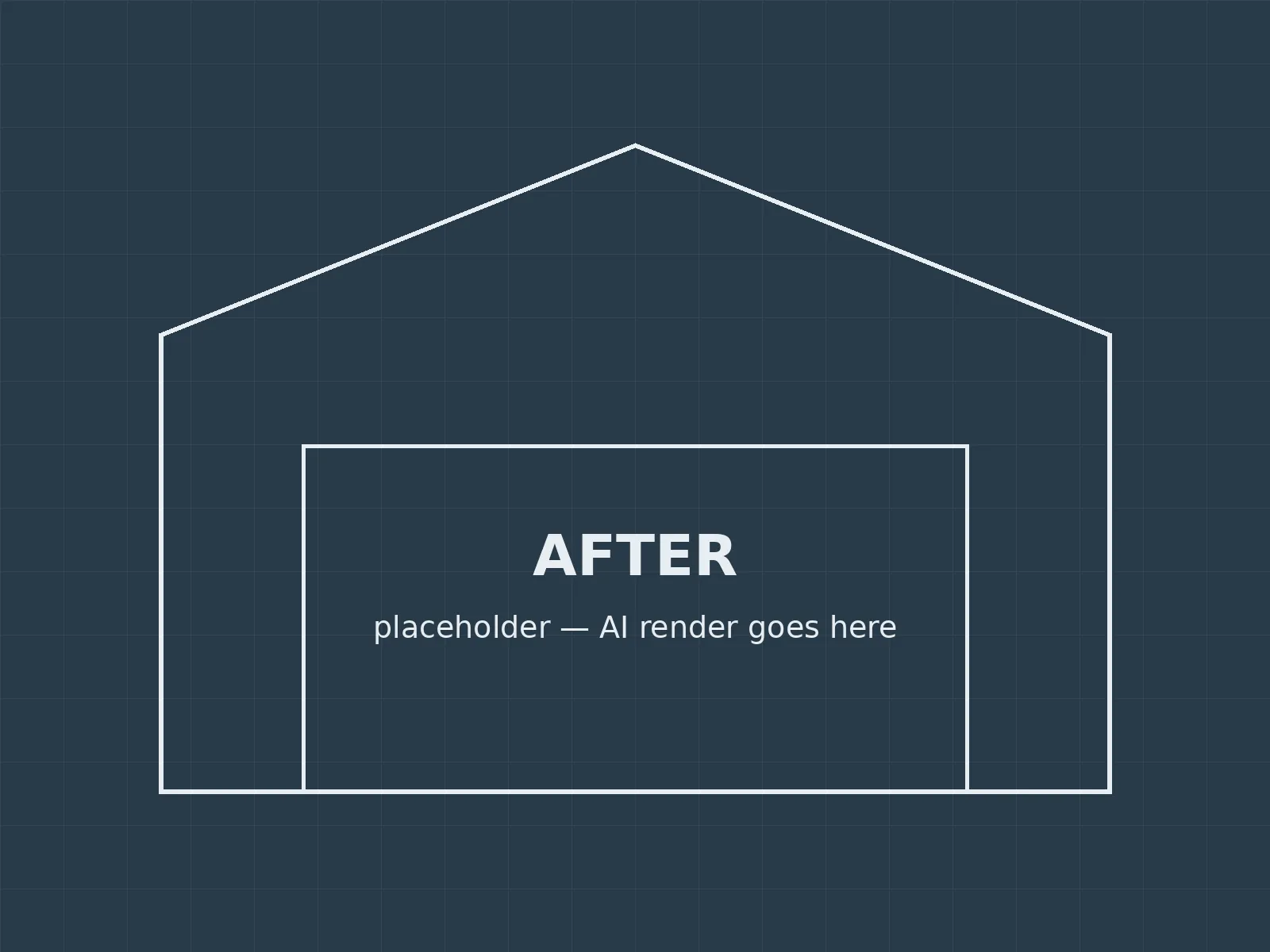 AI concept of a finished garage with cabinets, workbench, coated floor and LED lighting